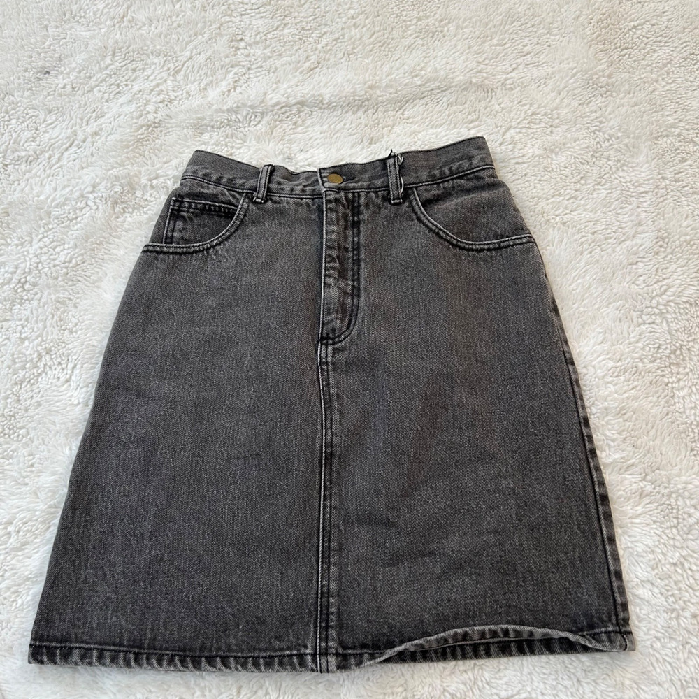 VTG 90's GEORGES MARCIANO GUESS Jean Skirt 28 Festival Y2K Boho Indie Garnola